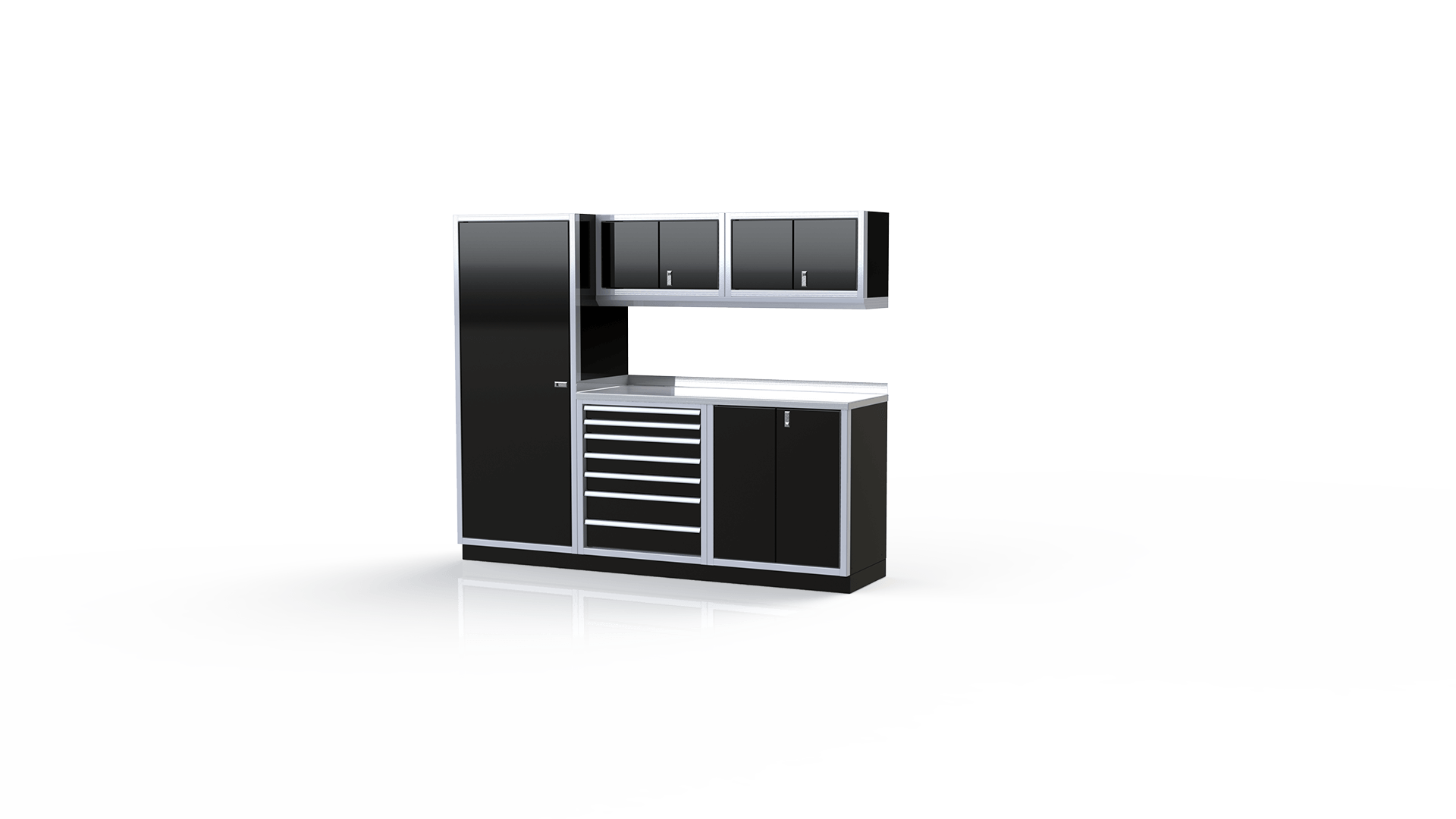 Moduline Cabinets Black