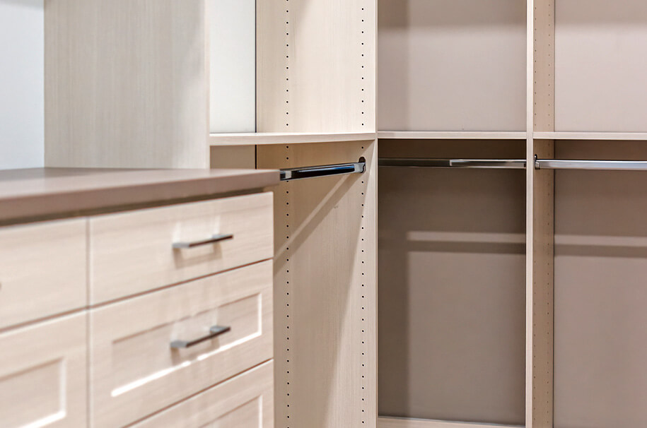 Drawer & Shelf Combinations