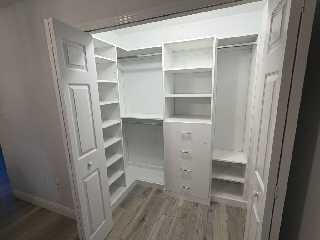 How We Helped a Rotunda West Homeowner Solve a Difficult Closet Storage Challenge